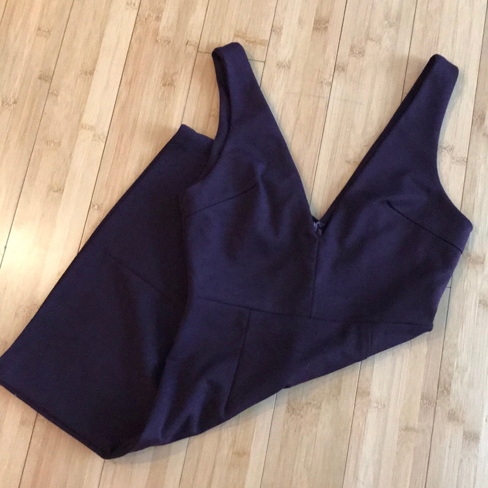 Glamorous brand double v bodycon mini dress